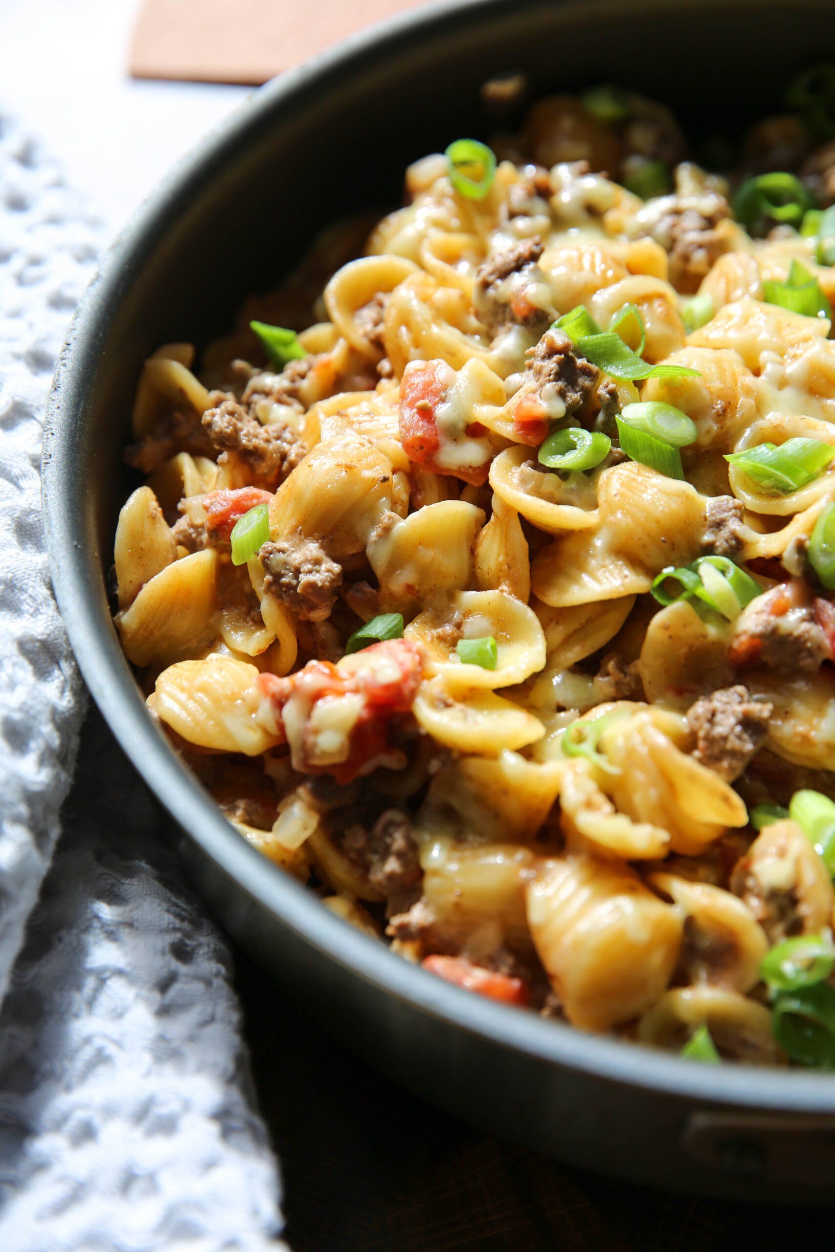 PaleOMG Cheeseburger Pasta