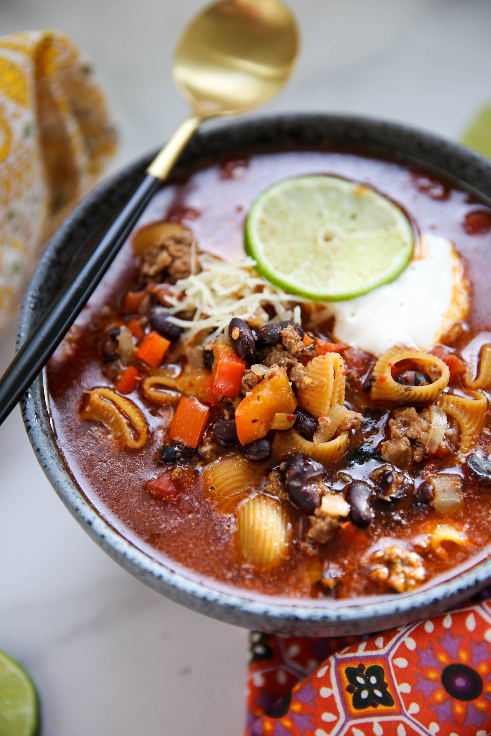 PaleOMG Taco Pasta Soup