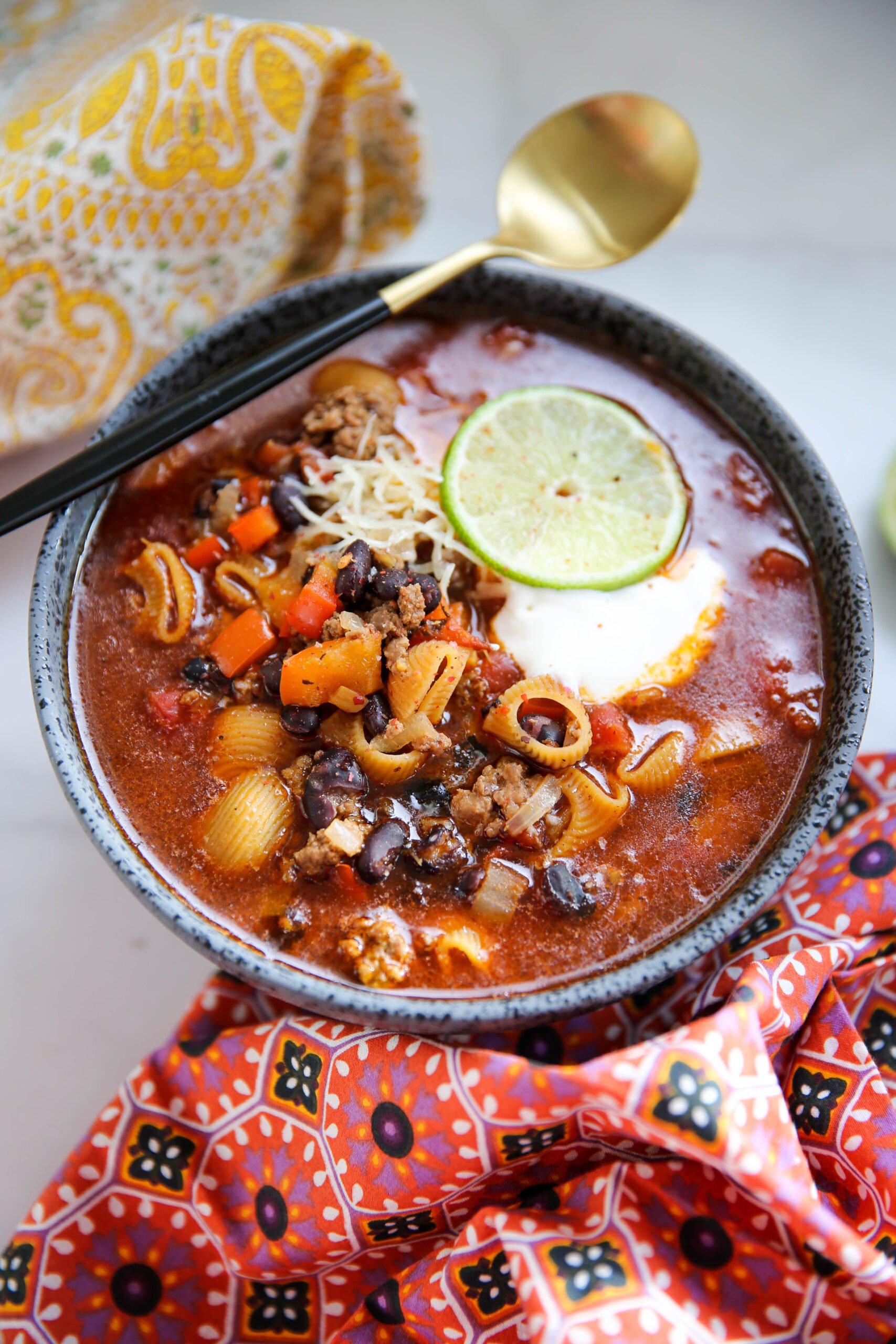 PaleOMG Taco Pasta Soup