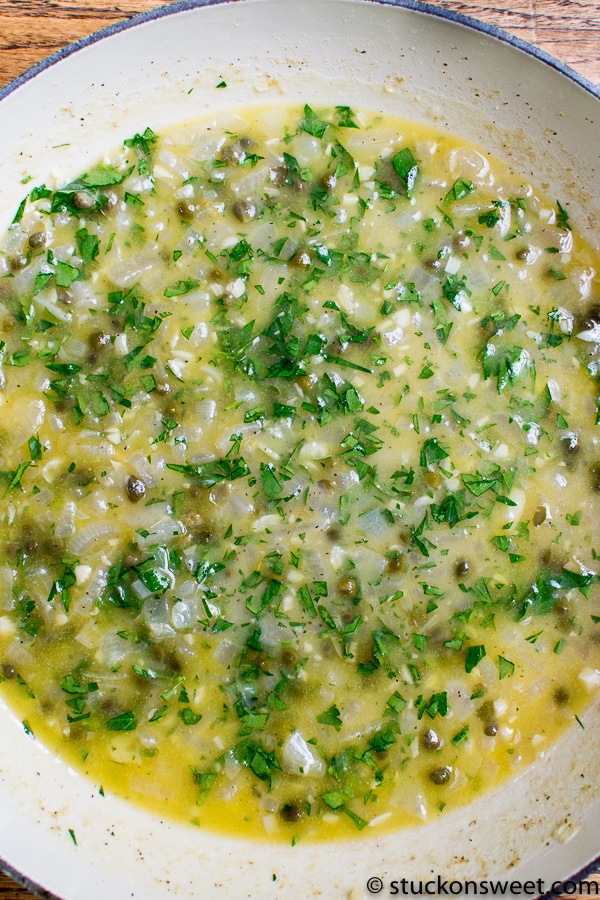 lemon caper sauce