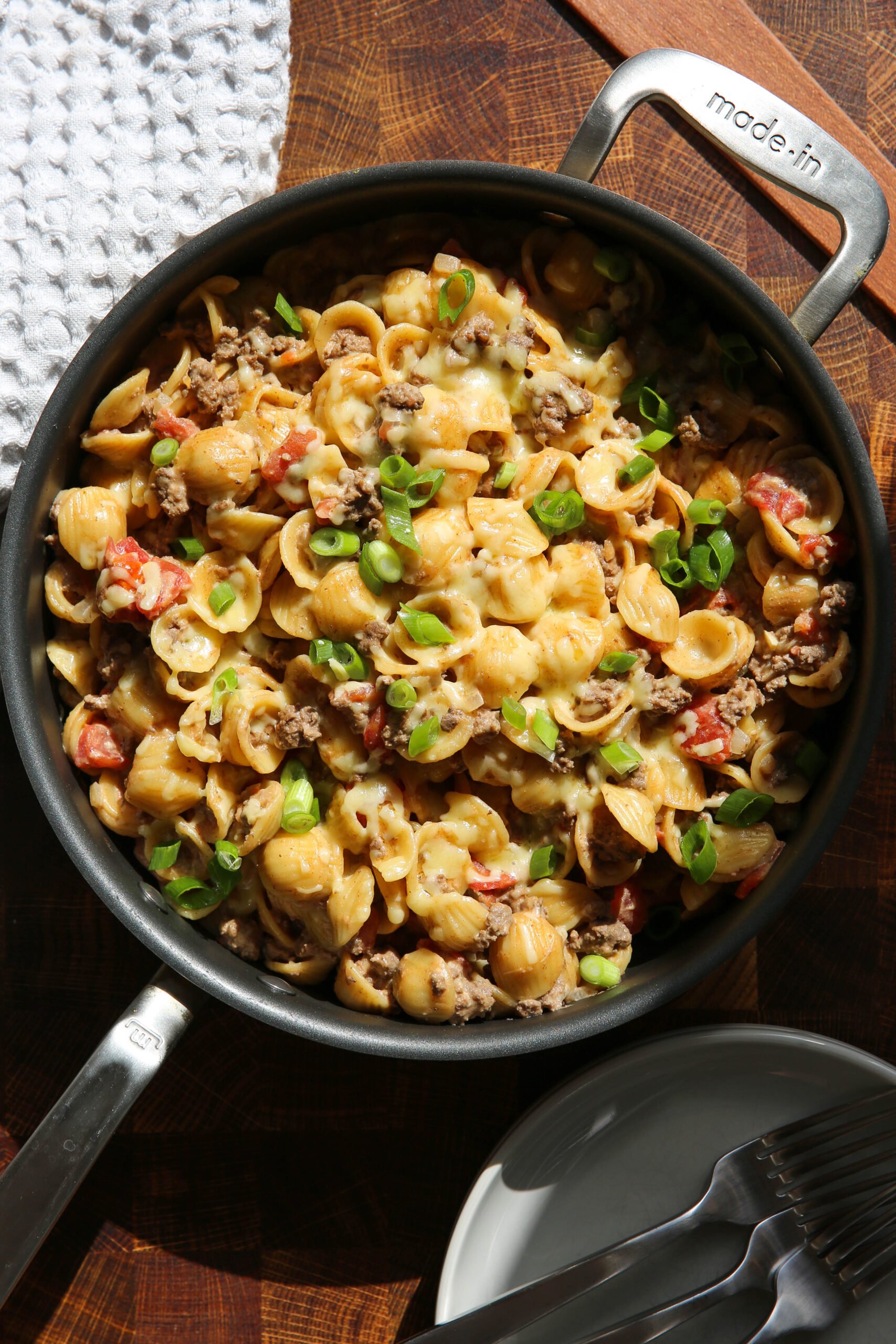 PaleOMG Cheeseburger Pasta