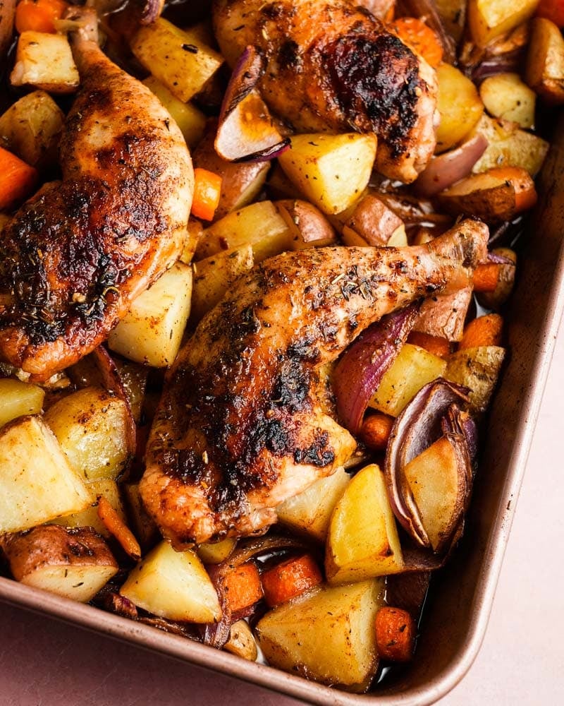 One Pan Chicken and Potatoes