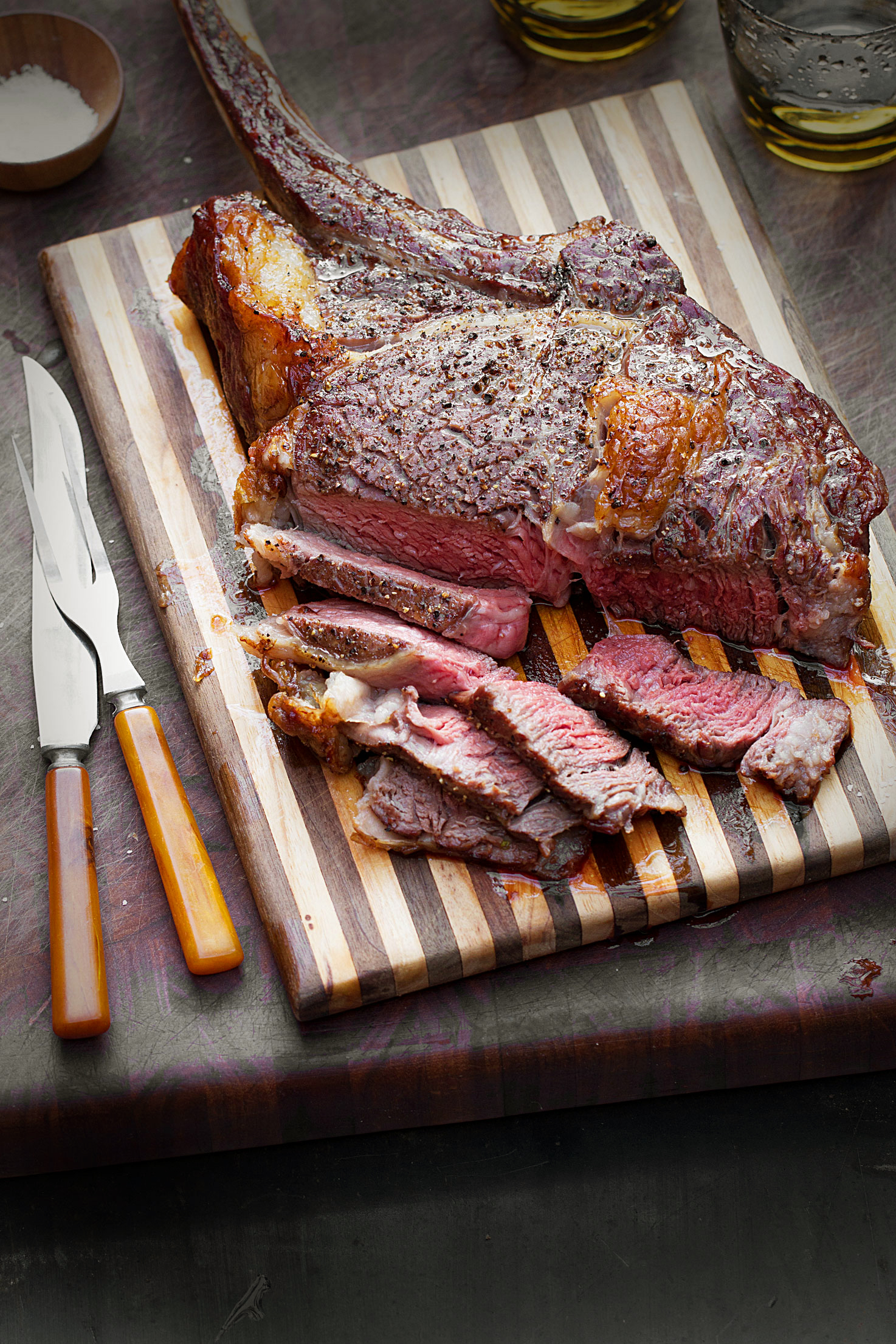 Reverse Seared Ribeye