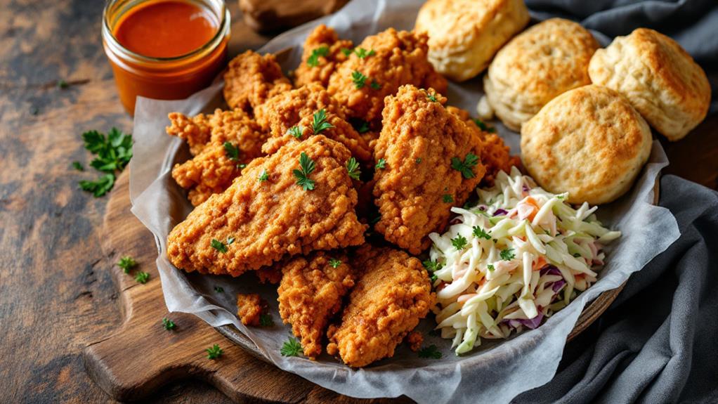 crispy southern fried chicken