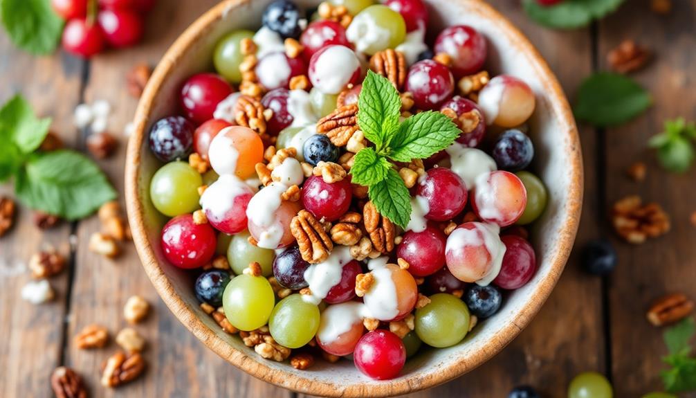 grape salad recipe included