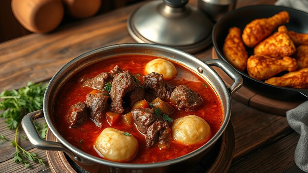 hearty beef dumpling stew