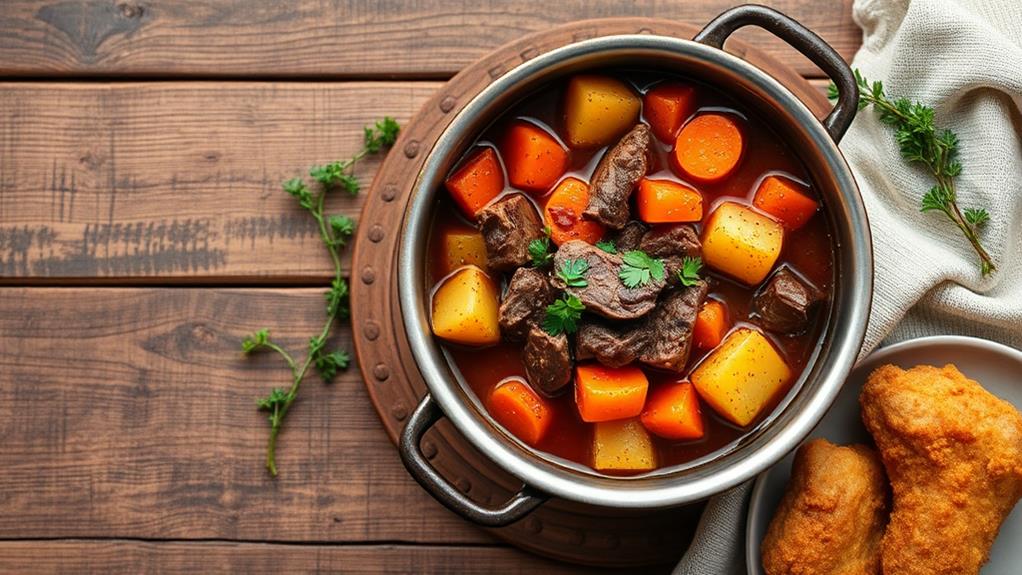 hearty one pot beef stew