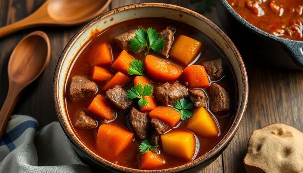 hearty one pot beef stew