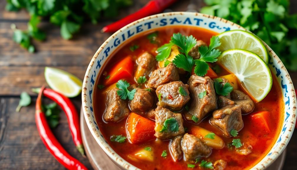 savory thai beef stew