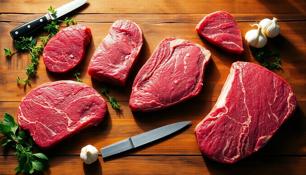 selecting ideal meat cuts