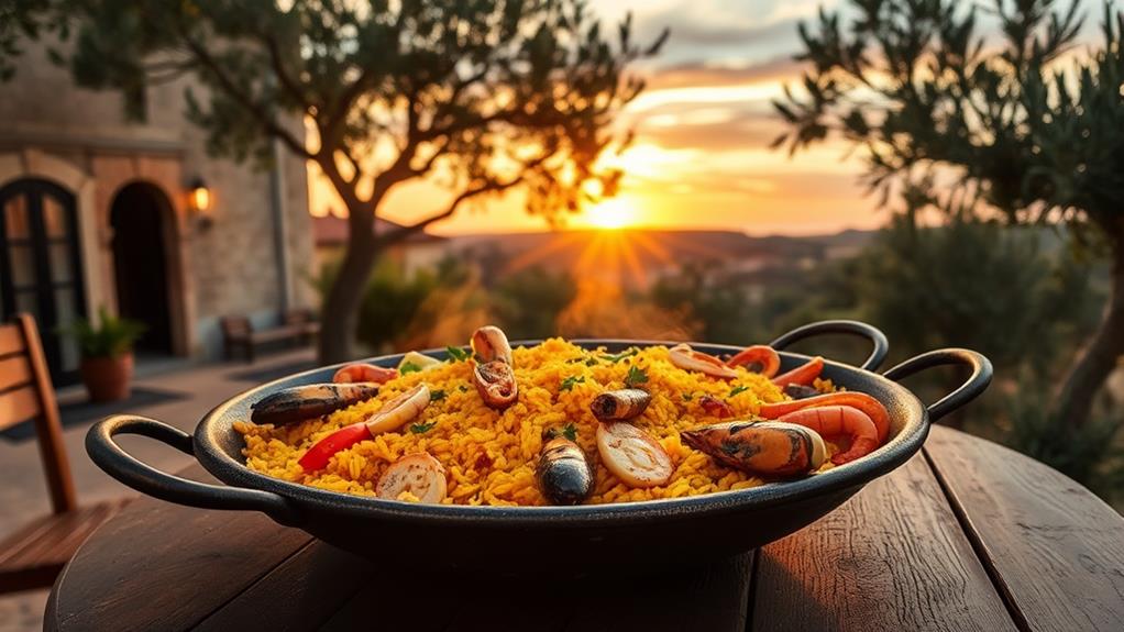 culinary origins of paella