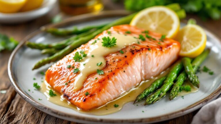 garlic butter salmon recipe