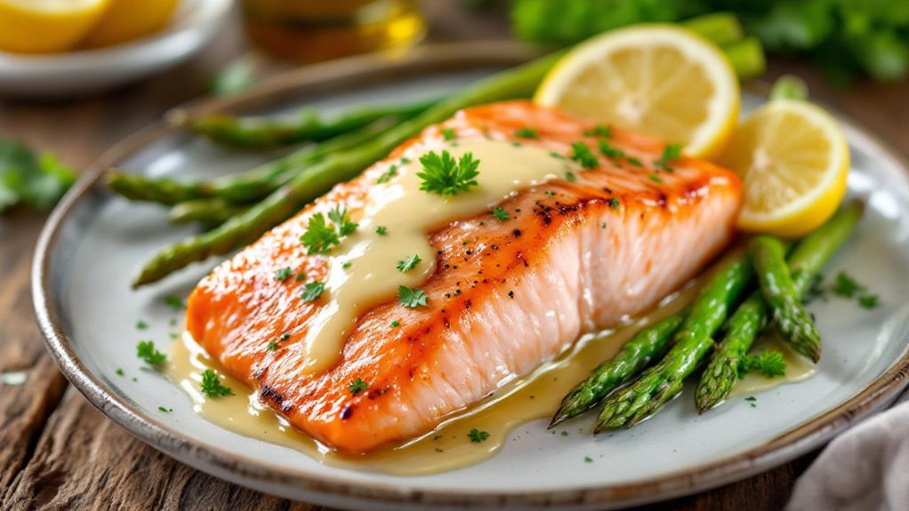 garlic butter salmon recipe