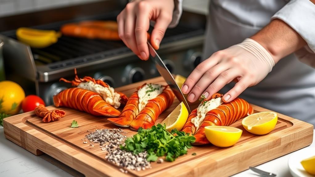 grilling lobster tails preparation