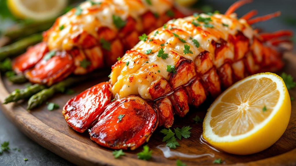 lobster tails saut ed in butter