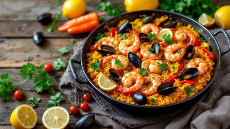 spanish rice seafood dish